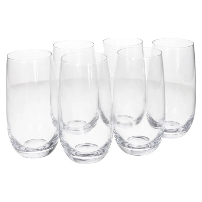 Danny Home Tall Tumbler Glasses Set 6pcs 490ml at Zubaidas Homestore Pakistan