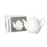 Danny Home Tea Pot Porcelain 850ml White at Zubaidas Homestore 