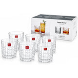 Danny Home Textured Glass Tumbler 6 Pieces Set at Zubaidas Homestore