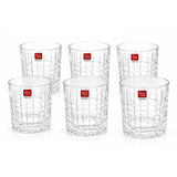 Danny Home Textured Glass Tumbler 6 Pieces Set at Zubaidas Homestore Pakistan