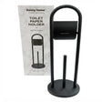 Danny Home Toilet Paper Holder 23x75cm Black at Zubaidas Homestore Pakistan