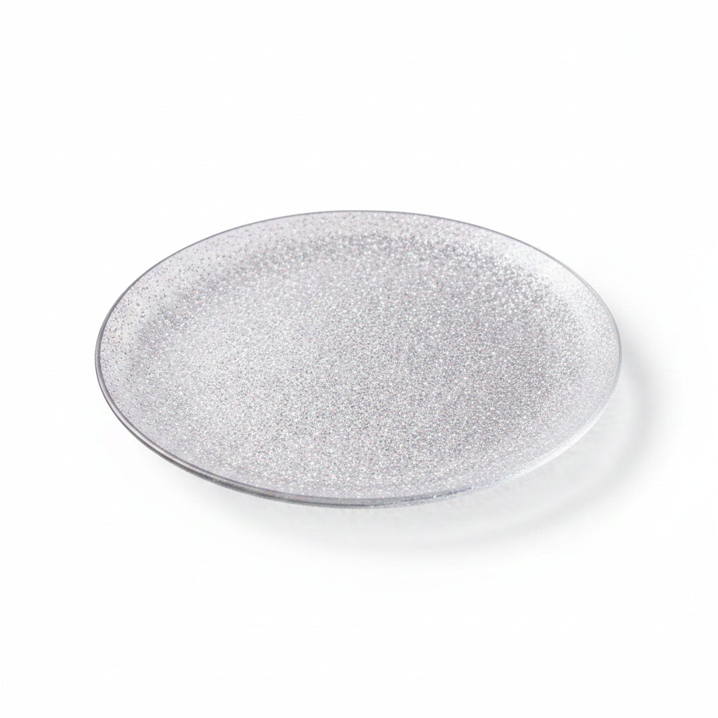 Danny Home Transparent Glass Dinner Plate 21cm at Zubaidas Homestore Pakistan