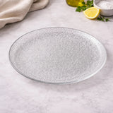 Danny Home Transparent Glass Dinner Plate 21cm at Zubaidas Homestore