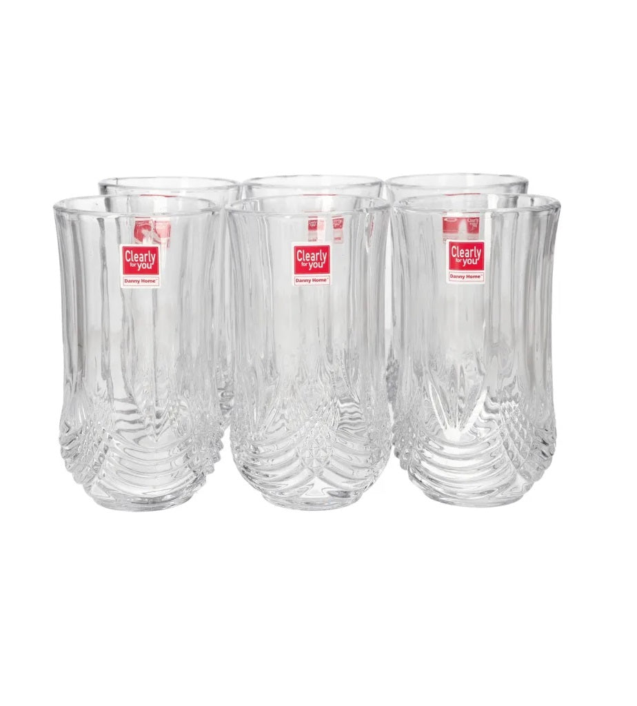 Danny Home Tumbler Cocktail Glass Set  6pcs 315ml at Zubaidas Homestore Best for Home shopping