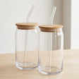 Danny Home Tumbler Glass 2 Pieces Set with Straw 500ml at Zubaidas Homestore