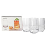 Danny Home Tumbler Glass 4 Pieces Set 396ml at Zubaidas Homestore 