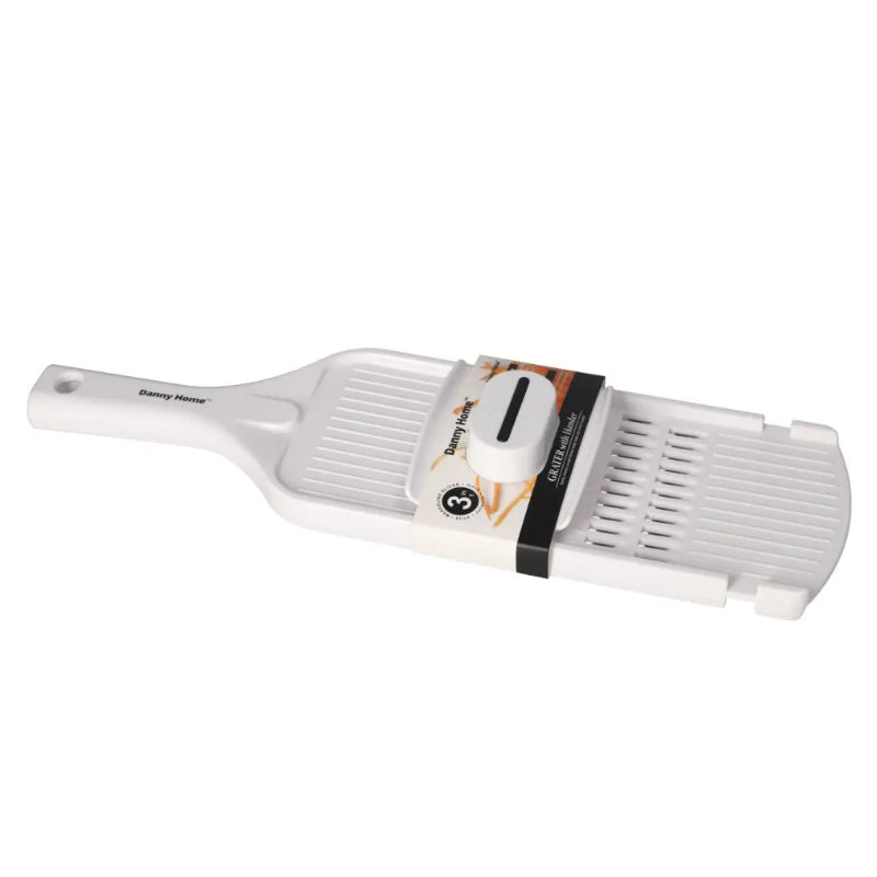 Danny Home Vegetable Hand Chopper Grater 31.3cm White at Zubaidas Homestore 