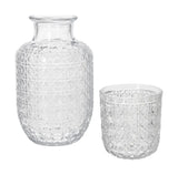 Danny Home Whisky Carafe and Glass Set 2 Pieces 600ml at Zubaidas Homestore Pakistan