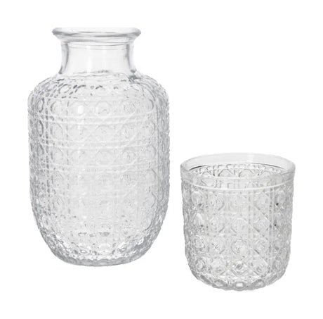 Danny Home Whisky Carafe and Glass Set 2 Pieces 600ml at Zubaidas Homestore Pakistan