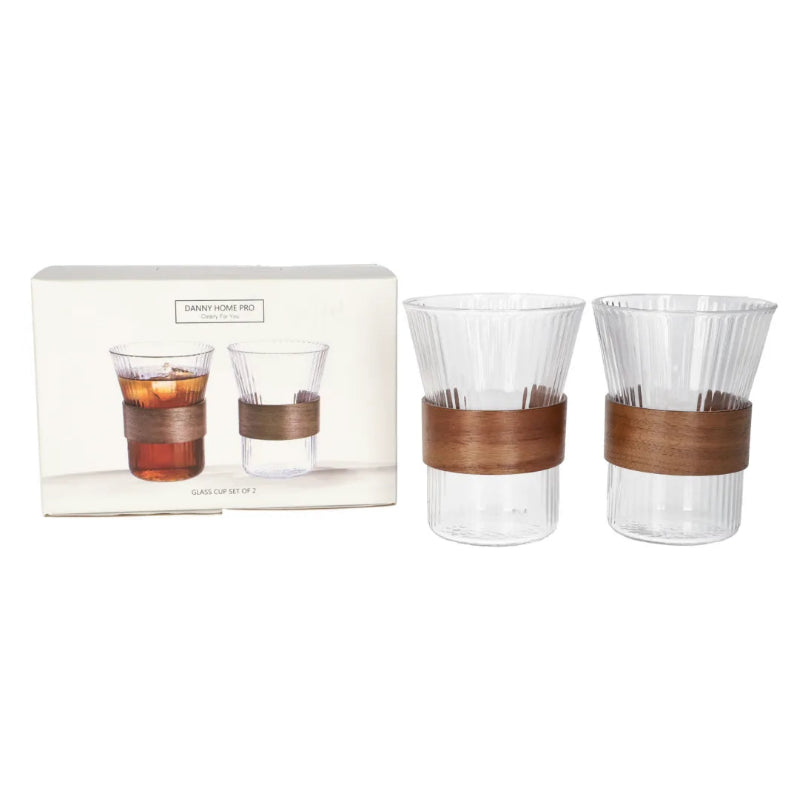 Danny Home Whisky Glass 2 Pieces Set 310ml at Zubaidas Homestore 