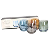 Danny Home Whisky Glass 4 Pieces Set 410ml at Zubaidas Homestore