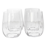 Danny Home Whisky Tumbler Glass 4 Pieces Set 390ml at Zubaidas Homestore Pakistan
