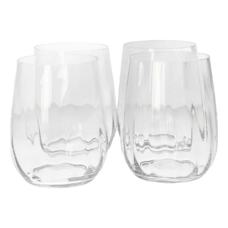 Danny Home Whisky Tumbler Glass 4 Pieces Set 390ml at Zubaidas Homestore Pakistan