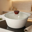 Danny Home White Casserole Pot With Lid 1 LTR at Zubaidas Homestore 