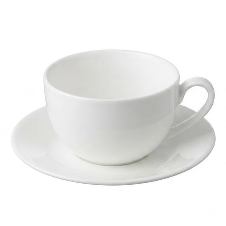 Danny Home White Ceramic Cups and Saucers 6 Pieces Set at Zubaidas Homestore