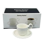 Danny Home White Classic Cup and Saucer 6 Pieces Set at Zubaidas Homestore- House of Largest Collection of Tea Sets in Pakistan