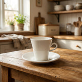 Danny Home white Cup and Saucer 12 Pieces Set 220ml at Zubaidas Homestore