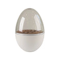 Danny Home White Egg Shaped Acrylic Dome Cutlery  Organizer at Zubaidas Homestore