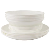 Danny Home White Opal 18Pcs Dinner Set Round Largest Homestore in Pakistan