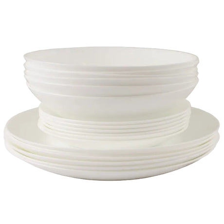Danny Home White Opal 18Pcs Dinner Set Round Largest Homestore in Pakistan