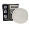 Danny Home White Opal 18Pcs Dinner Set Square at Zubaidas Homestore Pakistan