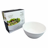 Danny Home White Ceramic Ribbed Bowl 18.3cm at Zubaidas Homestore. Best Online Homestore in Pakistan 
