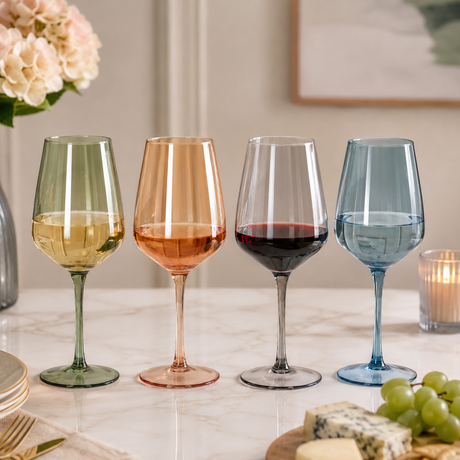 Danny Home Wine Glass 450ml 4 Pieces Set at Zubaidas Homestore Pakistan