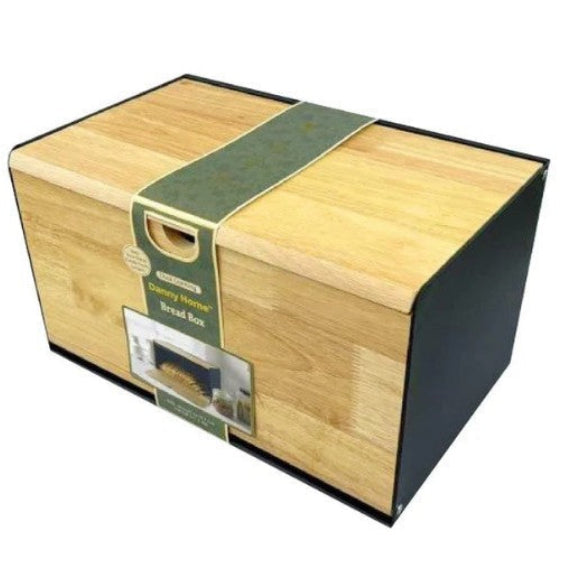 Danny Home Wooden Bread Box 35.6cm at Zubaidas Homestore Pakistan