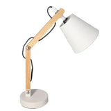 Danny Home Wooden Desktop Lamp 37cm White at Zubaidas Homestore Pakistan