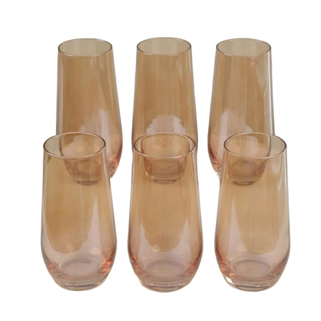 Danny Tall Tumbler Glasses Set 6 Pieces at Zubaidas Homestore