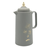 DayDays Floral Printed Insulated Vacuum Flask Grey at Zubaidas Homestore Pakistan