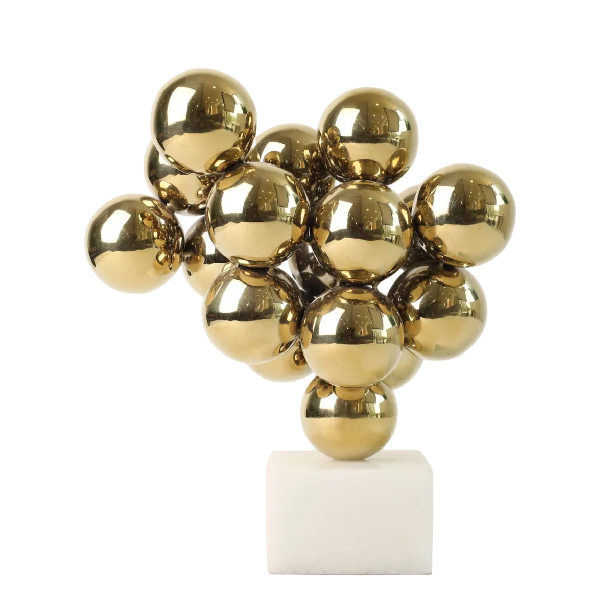 Decorative Brass Ball Sculpture at Zubaidas Homestore - The Largest Collection of Decor In Pakistan