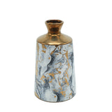 Decorative Ceramic Vase with Marble Swirl Design at Zubaidas Homestore Pakistan