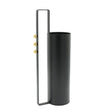 Decorative Cylindrical Vase Black at Zubaidas Homestore Pakistan