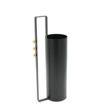 Decorative Cylindrical Vase Black at Zubaidas Homestore - The Largest Collection of Decor In Pakistan