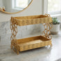 Decorative Dessert Serving Stand Gold at Zubaidas Homestore