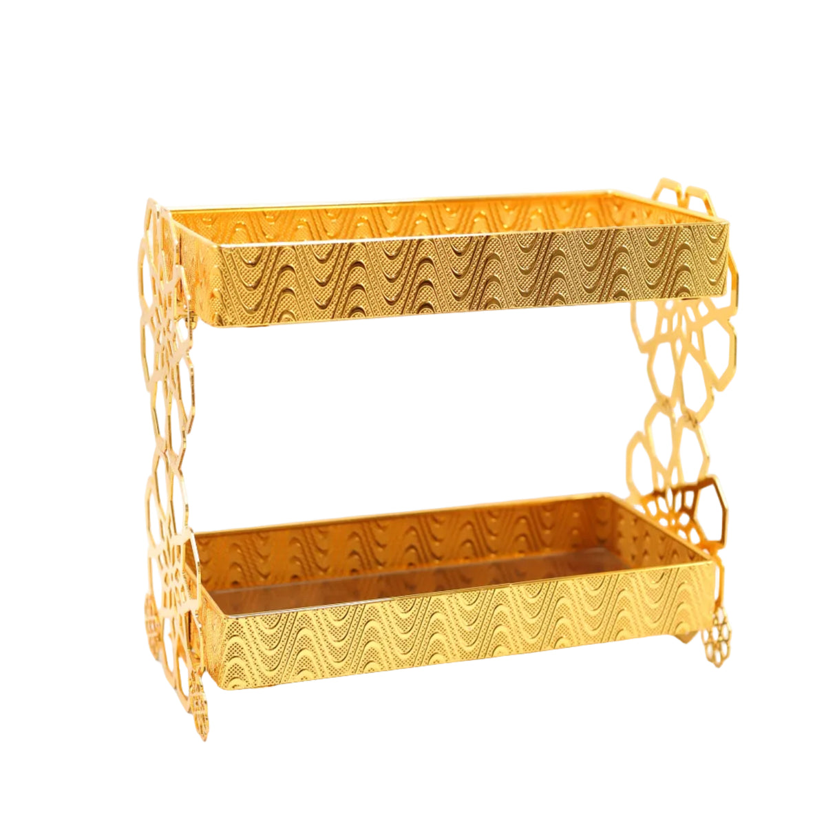 Decorative Dessert Serving Stand Gold at Zubaidas Homestore Pakistan