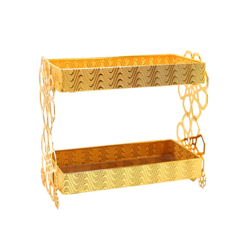Decorative Dessert Serving Stand Gold at Zubaidas Homestore Pakistan