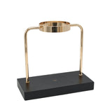Decorative Glass Flower Vase with Metal Frame at Zubaidas Homestore - The Biggest Collection of Decor in Pakistan