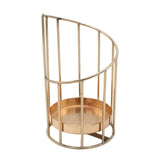 Decorative Pillar Candle Holder Golden at Zubaidas Homestore Pakistan