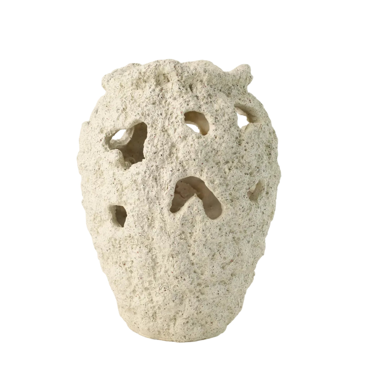 Decorative Stone Textured Ceramic Vase at Zubaidas Homestore. Most Trusted Homestore in Pakistan