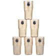 Delisoga Heat-Resistant Amber Tinted Glass Set 6pcs at Zubaidas Homestore