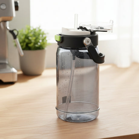 Dodge Tritan Drinking Water Bottle 1.2 Liter Black at Zubaidas Homestore