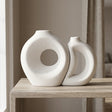 Double Donut Decorative Vase 2 Pieces Set at Zubaidas Homestore