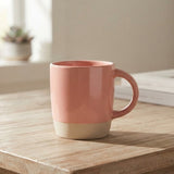 Dual Tone Minimalist Ceramic Mug 320ml at Zubaidas Homestore 