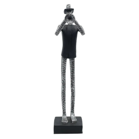 Ebonite Musician Sculpture Statue at Zubaidas Homestore Pakistan