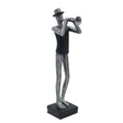 Ebonite Musician Sculpture Statue at Zubaidas Homestore - The Largest Collection of Decor In Pakistan