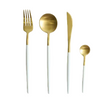 Elegant 4 Pieces Luxury Cutlery Set White Zubaidas Homestore Pakistan