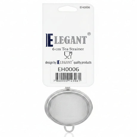 Elegant Stainless Steel Strainer 6cm at Zubaidas Homestore - Pakistan's Favorite Destination for Home Shopping