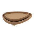 Faux Leather Organizer Tray 2 Pieces Set Beige at Zubaidas Homestore Pakistan